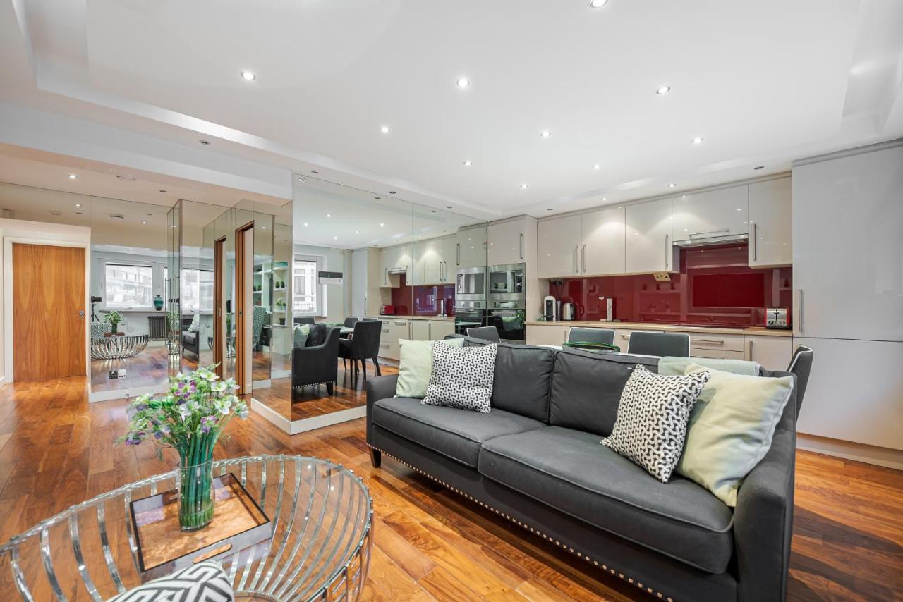 Modern Knightsbridge Ground Floor Apartment With Ac Steps Away From Harrods London Exterior photo